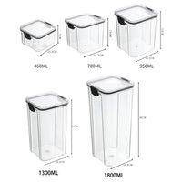 Airtight Kitchen Storage Jars