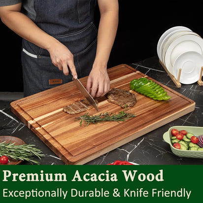 Acacia Butcher Block Cutting Board