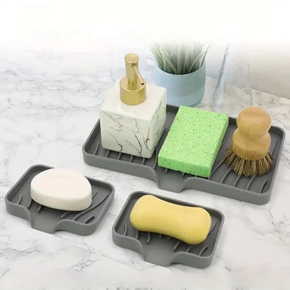 Soap & Sponge Holder Tray