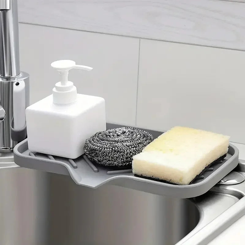 Soap & Sponge Holder Tray