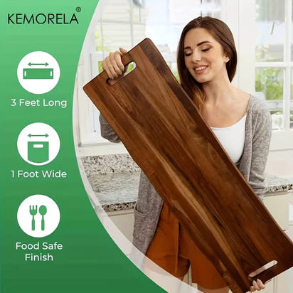 Extra Long Wooden Serving Board